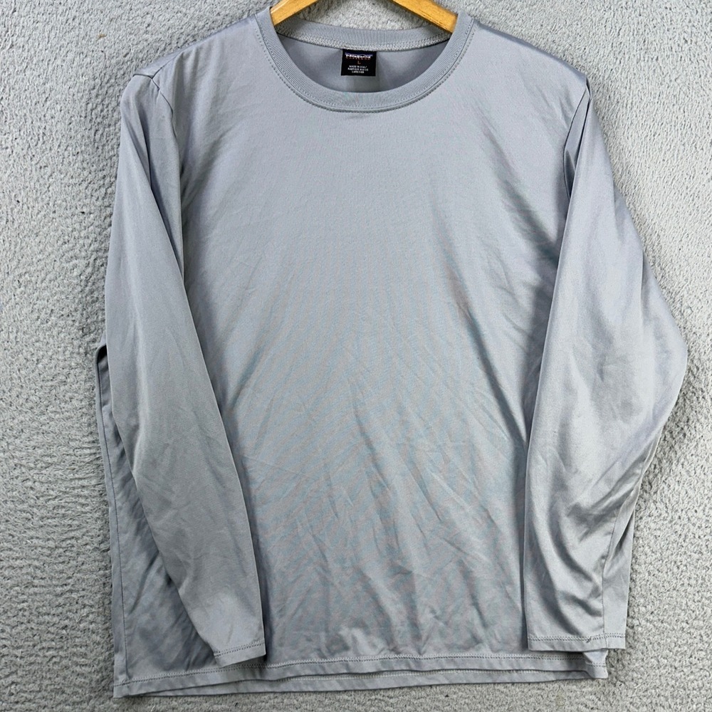 Patagonia Capeline T-Shirt Long Sleeve Tee Adult Men Large Gray Crewneck Outdoor